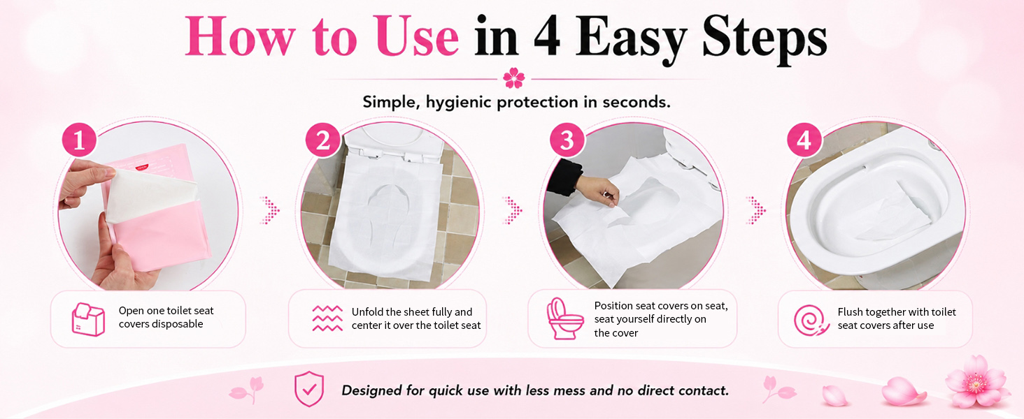 disposable toilet seat covers