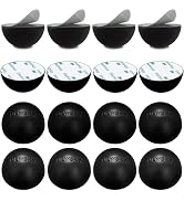 1.25" Silicone Hemisphere Bumpers Isolation Feet, 16Pack Non Skid Speaker Isolation Pads,for Smal...