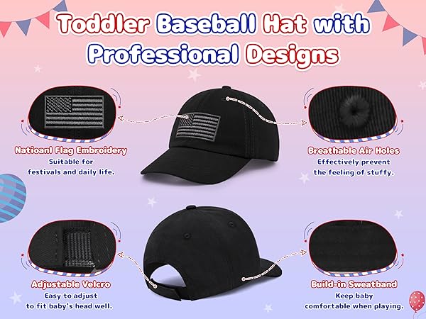 baby baseball cap flag baby hat toddler baseball hat infant baseball cap american flag hat