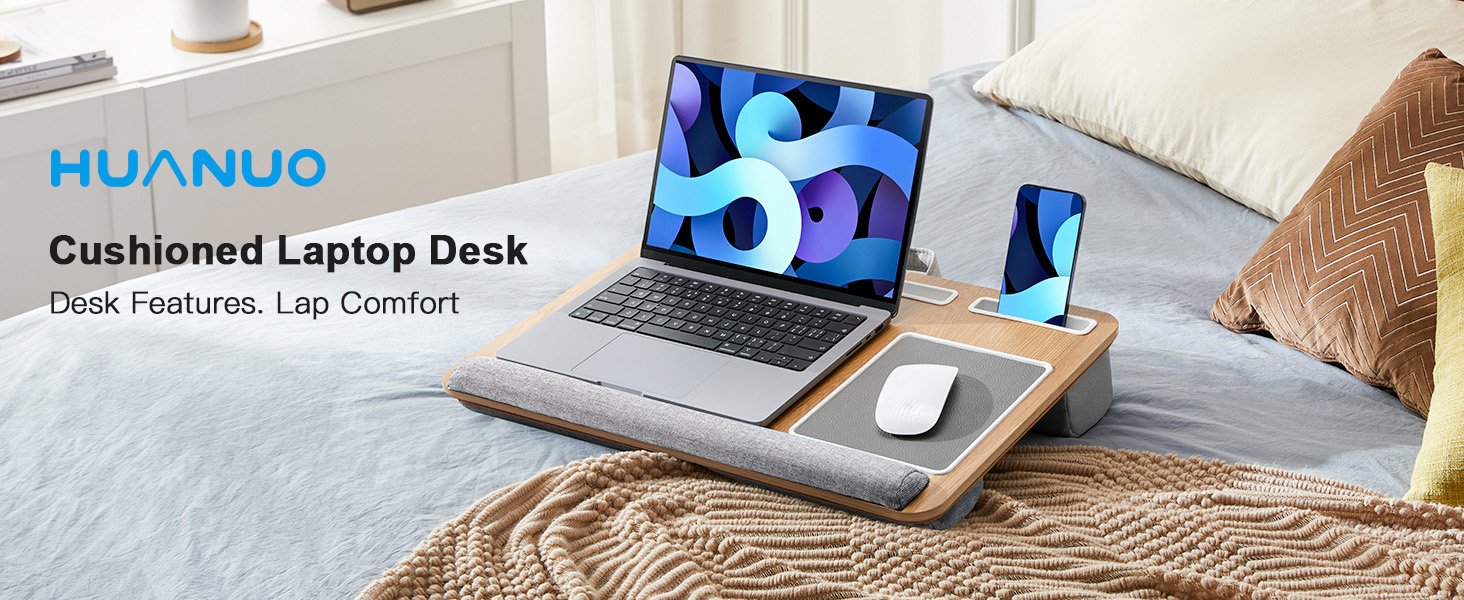 HNLD3 lap desk with cushion laptop lap desk laptop stand for bed lap desk for laptop