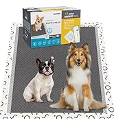 ZOMISIA Charcoal Puppy Pee Pads for Dogs Extra Large, 28"x34" 30 Counts + 1 Extra Health Monitori...