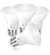 Brightever PAR20 LED Bulbs, Energy-Saving 7W PAR20 Light Bulb, 50W Equivalent Dimmable Flood Ligh...