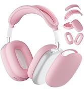 ATUAT for AirPods Max Case Cover, Protective Silicone Skin Accessories Anti-Scratch Ear Pad Case ...