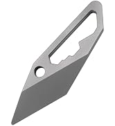 WARHERO Titanium EDC Pry Bar Multitool, Small Keychain Prybar Tool with Bottle & Box Opener, Port...