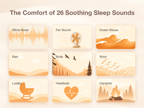 soothing sounds machine for sleeping