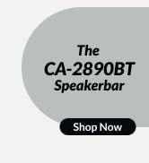 Cyber Acoustics USB & Bluetooth Speaker Bar (CA-2890BT) – USB Powered Speaker with Speakerphone f...