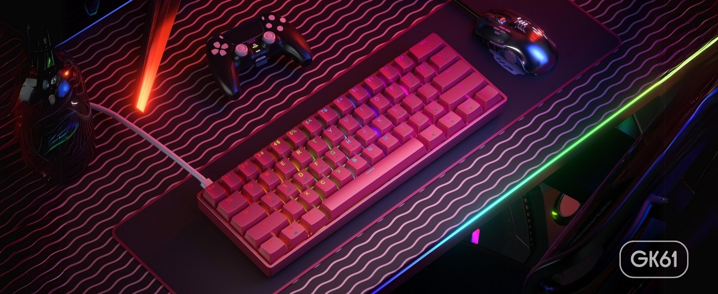 hk gaming gk61v3 v3 gk61 gaming optical keyboard mechanical hotswap fastest clavier tastatur teclado