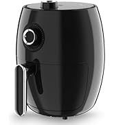 Compact Air Fryer Small, 2.1QT, 4-in-1 Small Mini Airfryer Compact, Bake, Roast, Reheat, 98% Less...