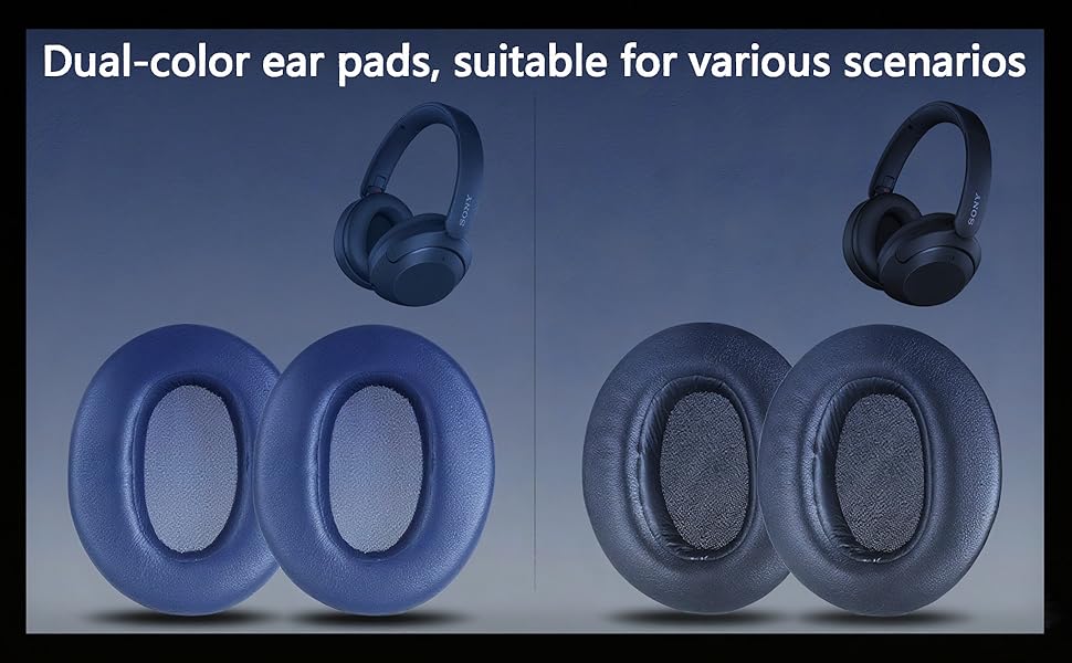 replacement era pads for sony wh-xb910n leather
