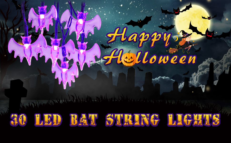 halloween string lights