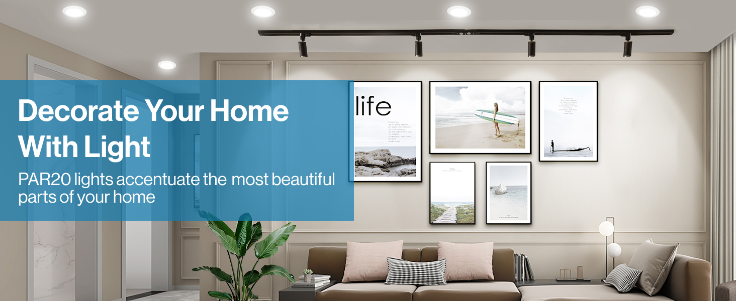 Decorate your home with light