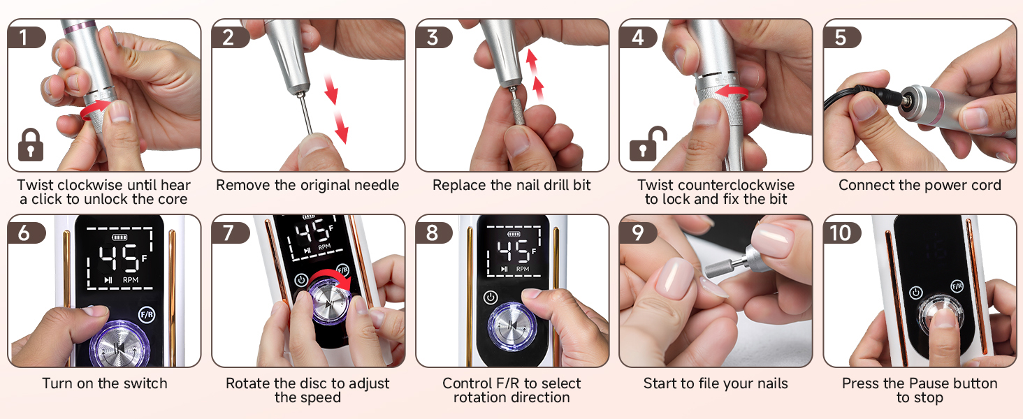 nail drill kit