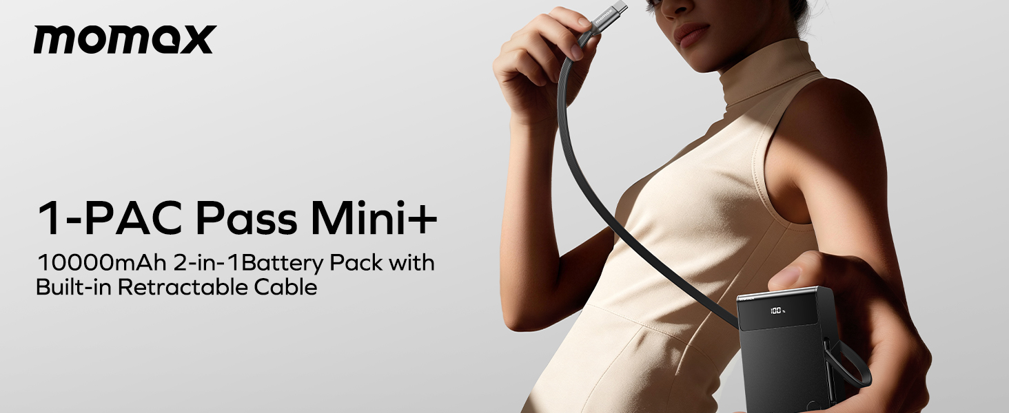 MOMAX Mini Portable Charger,
