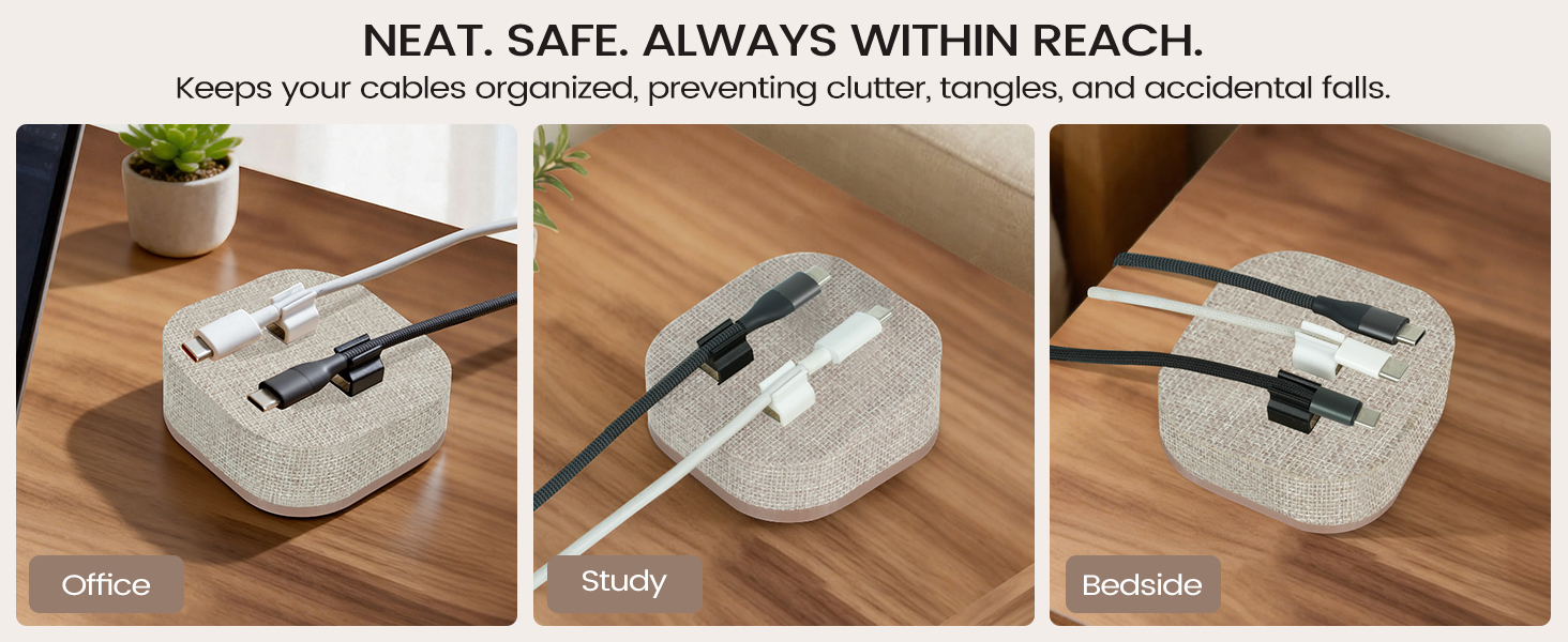 magnetic cable holder