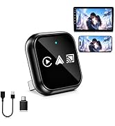 shumalpur Screen Mirroring Adapter for Car, 2026 Upgraded 3 in 1 Wireless CarPlay, Mirror Phone t...