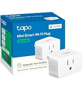 TP-Link Tapo Matter Compatible Smart Plug Mini, Compact Design, 15A/1800W Max, Super Easy Setup, ...