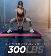 Yes4All Adjustable Workout Aerobic Exercise Step Platform Health Club Size with 4 Adjustable Rise...