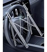 xuenair Steering Wheel Laptop Holder for Car SUV Pickup Truck Tesla Vehicle Workstation, Adjustab...