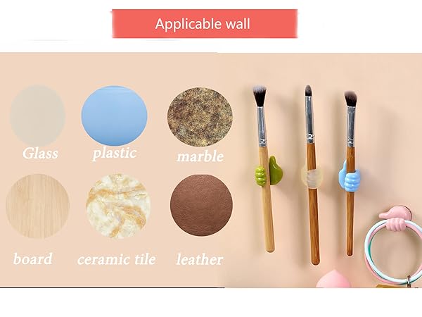 silicone thumb wall hook