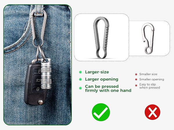 key clips for keychains
