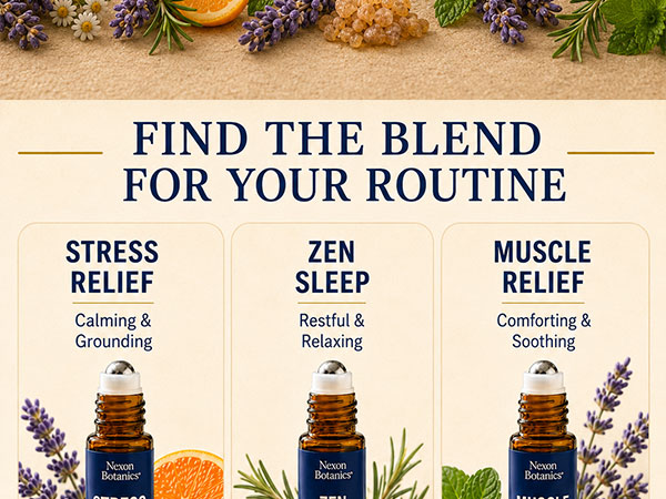 Stress relief essential oil roll on stress relief roll on