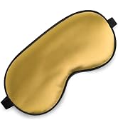 Sleep Mask, Silk Eye Mask for Sleeping with Adjustable Strap, Blindfold Eyeshade for Men & Women,...