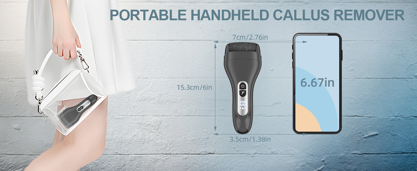 Portable Handheld Callus Remover