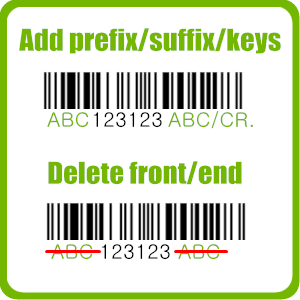 Other programmable functions of barcode scanner