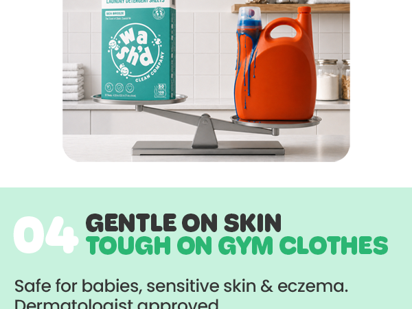 Wash'd Laundry Detergent Sheets 5