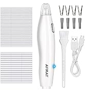 AFMAT Electric Eraser for Artists, 140 Eraser Refills, Rechargeable Electric Eraser for Drawing, ...