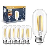 Sphoon dimmable Tubular led Bulb, 6w e26 Bulb T45 T14,60 Watt Edison Vintage Bulbs,Warm White 270...