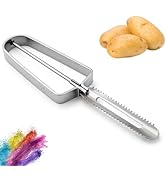 SoKalChw Potato Peelers for Kitchen, Pro Original 1 Pack, Just Like Mom's Old Steel Peeler
