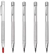Seamaka 5 Pack Tungsten Carbide Scriber with Magnet,Universal Aluminum Etching Engraving Pen for ...