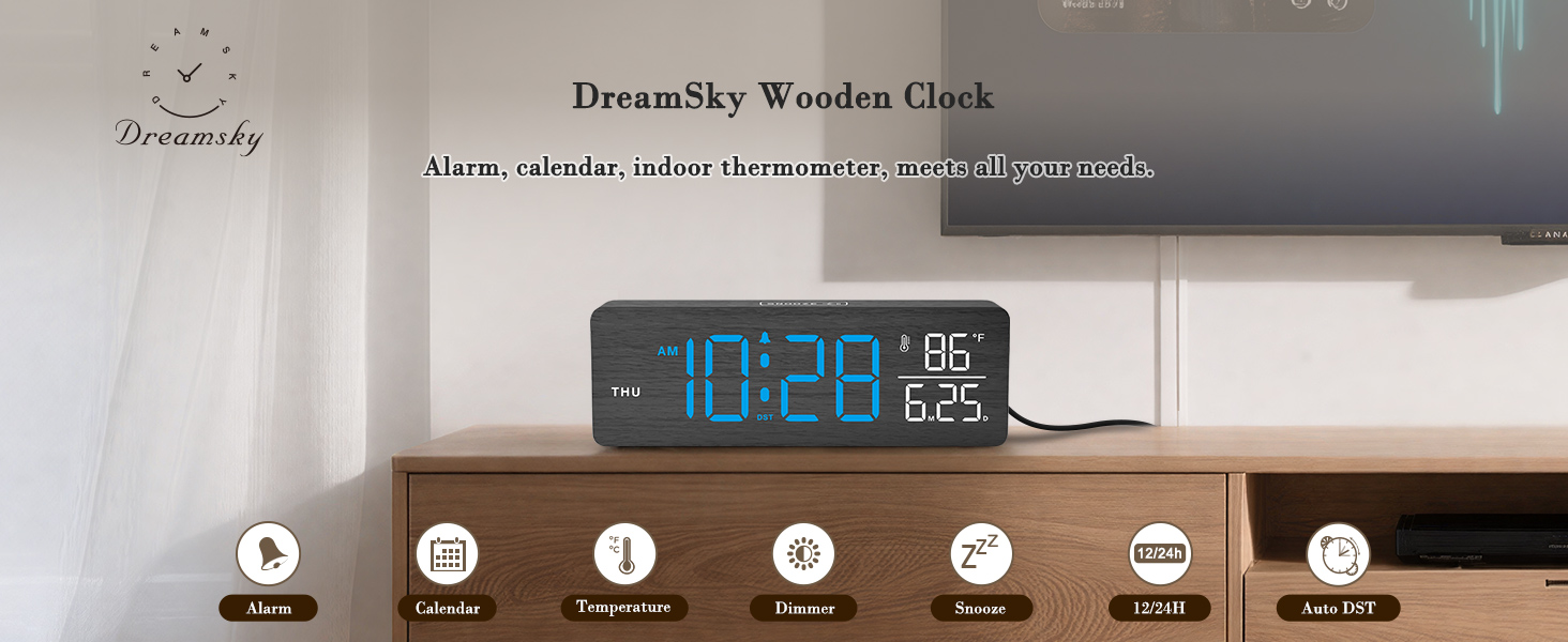 Wooden Clock