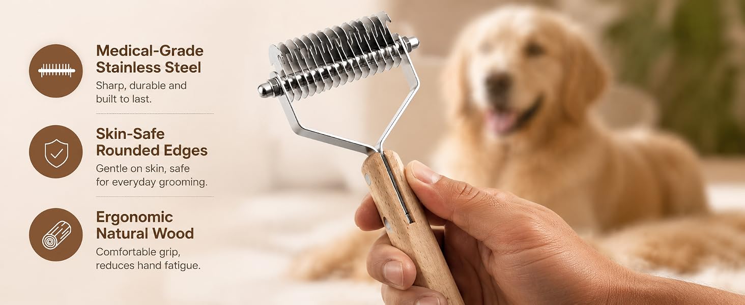 dematting comb