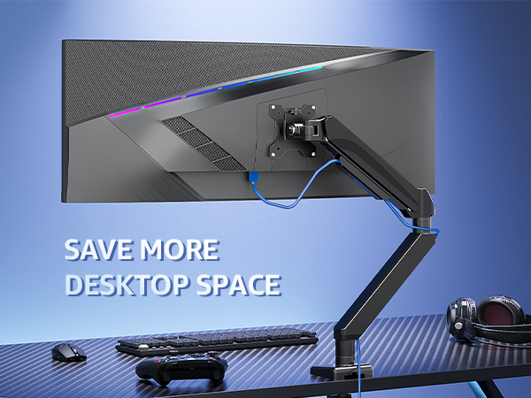 heavy duty monitor arm