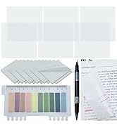 YOUDEFUL 800Pcs Transparent Sticky Notes, 3