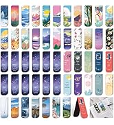 105 PCS Magnet Bookmark Clips,Bookmarks for Reading Women & Men,Cute Page Markers ,Christmas Gift...