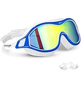 Swim Goggles No Leaking Anti-Fog Pool Goggles Swimming Goggles for Adult Men Women Youth, UV Prot...