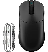ATTCK Shark X8Plus 55g Superlight Wireless Gaming Mouse with 40K DPI,PAW 3395PRO Sensor, Broadcom...