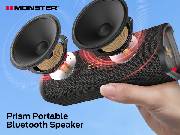Monster Prism Portable Bluetooth Speaker