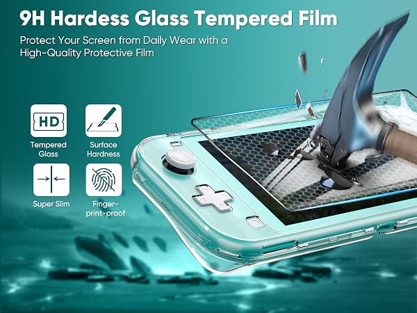 glass tempered film for switch lite