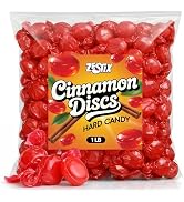 Cinnamon Hard Candy, 1 lb. Bag Individually Wrapped, Old Fashioned Cinnamon Candy, Bulk Hard Cand...