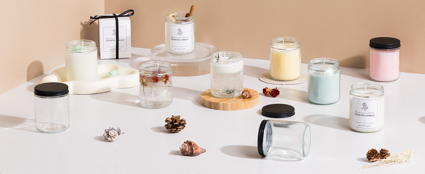 overnight oats containers with lids candle making kit spice jars canning jars candle container