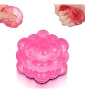 Ice Cube Squishy Fidget Toy, Standard Size 1.96 in Stress Ball for Adults and Kids, Puffwize Soft...
