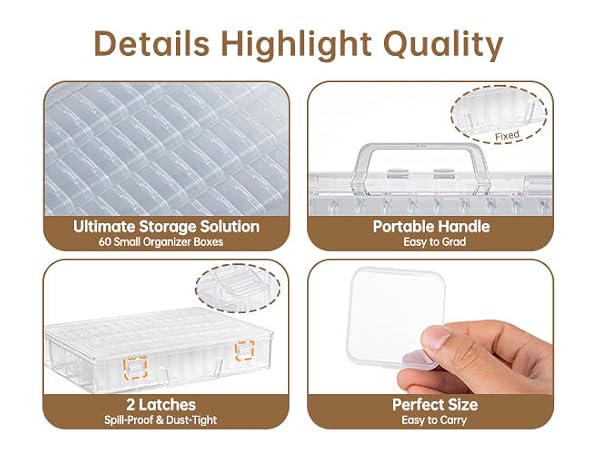High-Quality Bead Storage Box - Proudly Presented by HOXILOB