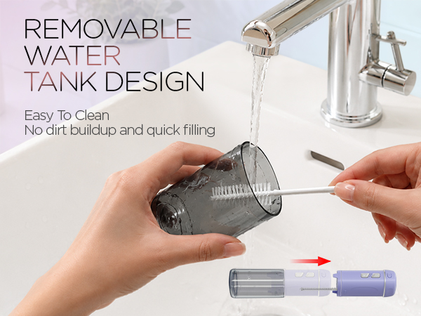 Easy To Clean. No dirt buildup and quick filling