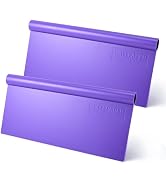 NEWISHTOOL Vinyl Wrap Squeegee Wallpaper Smoother, 2 Pieces 33 cm / 13 Inch Plastic Squeegee for ...