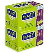 Dr.Easy Dryer Sheets Lavender Plant Based all ingredients for Sensitive Skin 320 Ct 100% Rayon Fa...