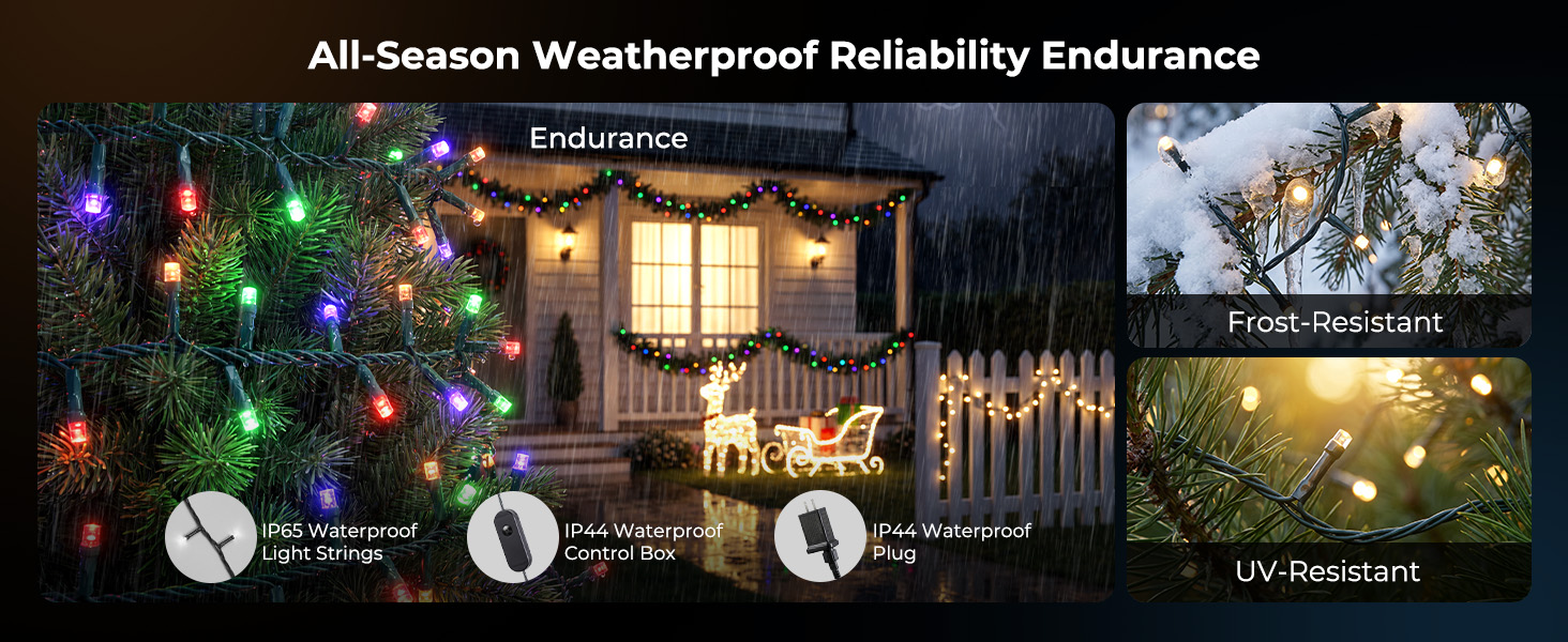 Color Changing Christmas Lights